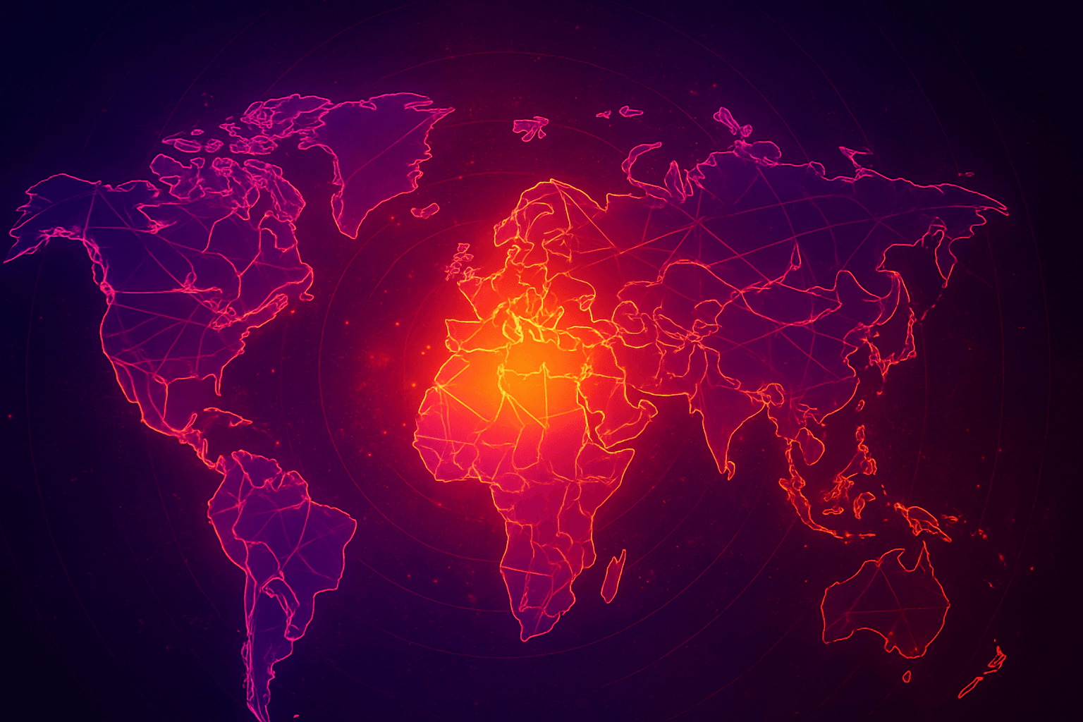 Nuclear heat map background